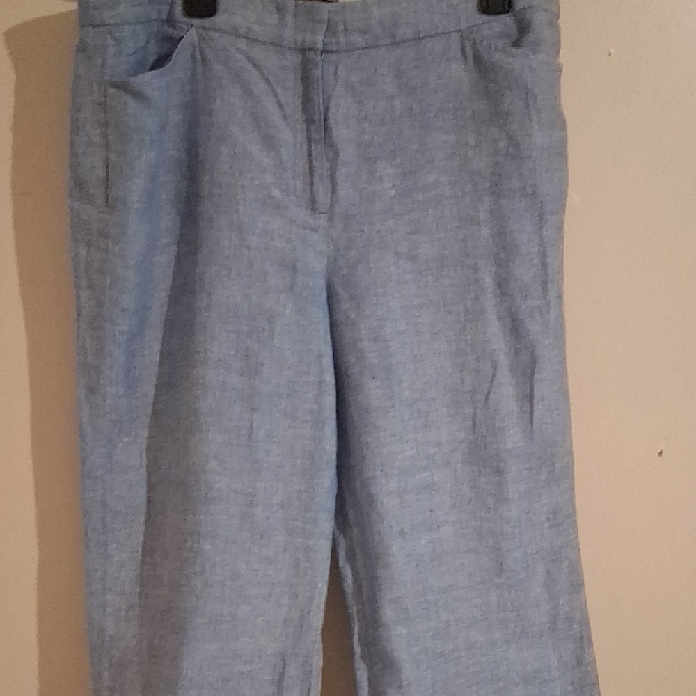 Light Blue Linen Pants